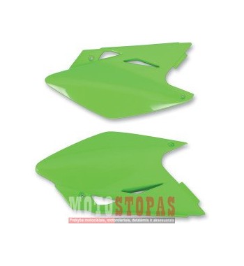 UFO SIDE PANELS KAWASAKI KXF450 KX-GREEN