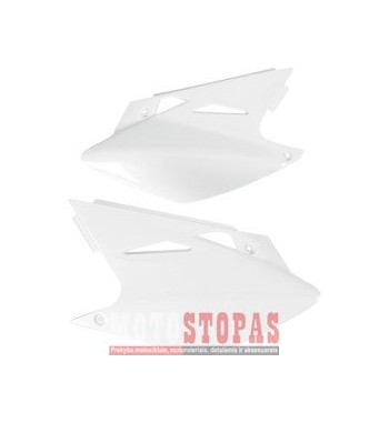 UFO SIDE PANELS KAWASAKI KXF450 WHITE