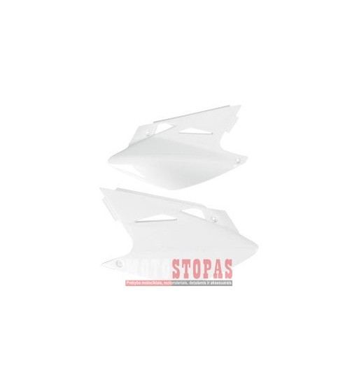UFO SIDE PANELS KAWASAKI KXF450 WHITE