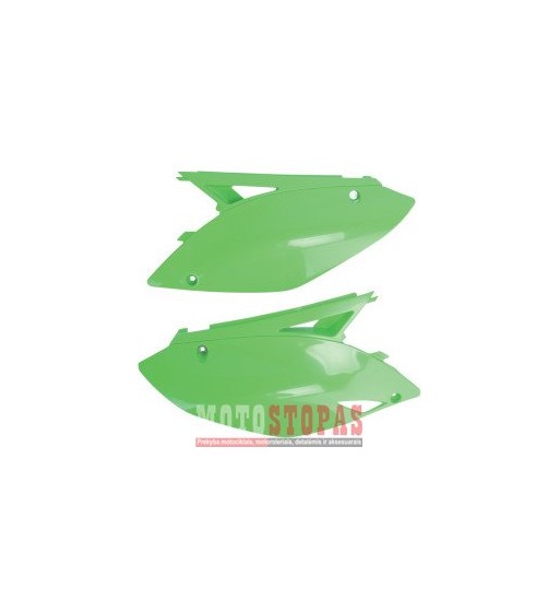 UFO SIDE PANELS KAWASAKI KXF450 KX-GREEN