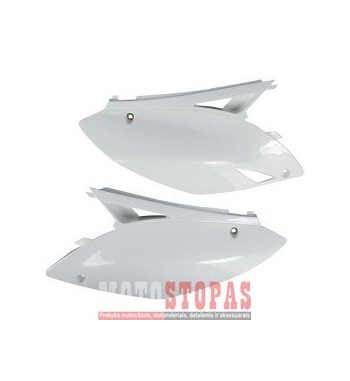 UFO SIDE PANELS KAWASAKI KXF450 WHITE