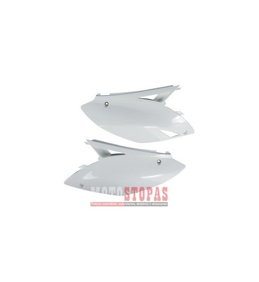 UFO SIDE PANELS KAWASAKI KXF450 WHITE