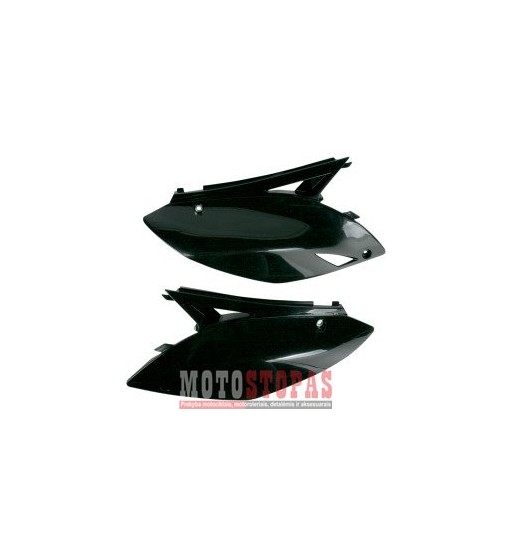 UFO SIDE PANELS KAWASAKI KXF450 BLACK