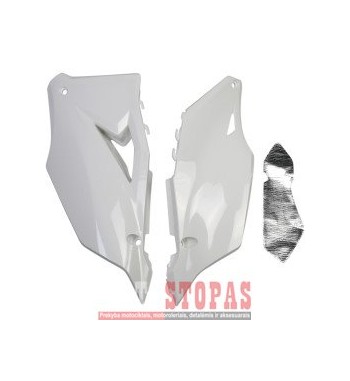 UFO SIDE PANELS WHITE KX 450