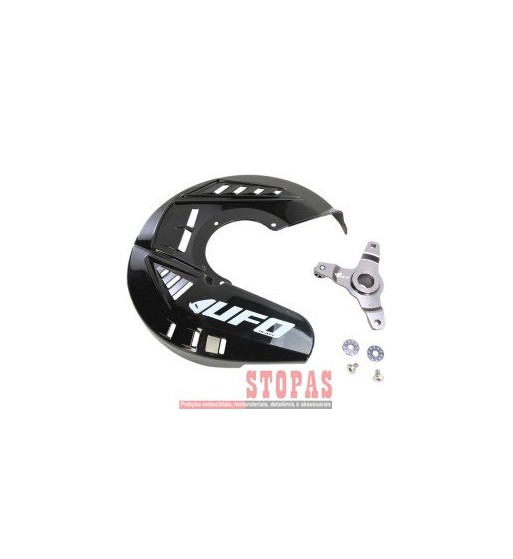 UFO FRONT DISC COVER KIT KAWASAKI KXF250/450 BLACK