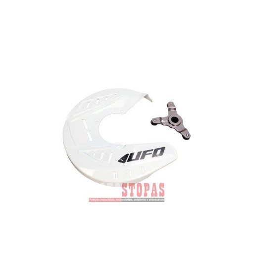 FRONT DISC COVER KIT KAWASAKI KXF250/450 WHITE