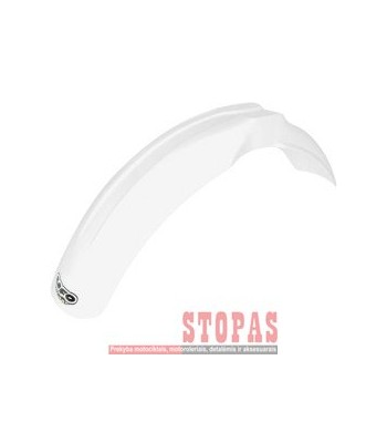 UFO Priekinis sparnas HONDA CR125/250/500 WHITE