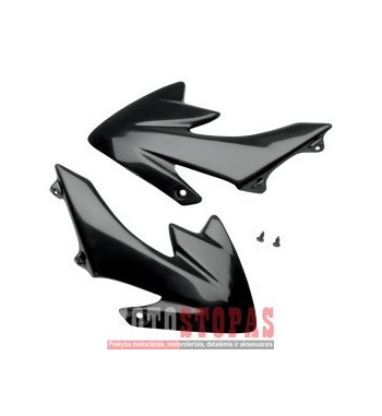 UFO RADIATOR COVERS HONDA CRF50 BLACK
