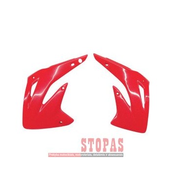 UFO RADIATOR COVERS HONDA CR85 CRF-RED