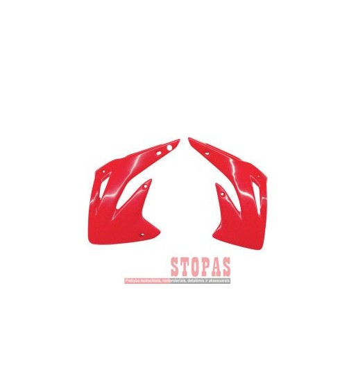 UFO RADIATOR COVERS HONDA CR85 CRF-RED