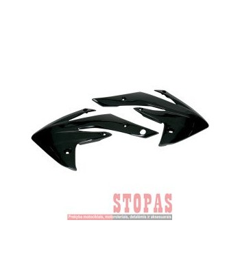 UFO RADIATOR COVERS HONDA CRF150R BLACK