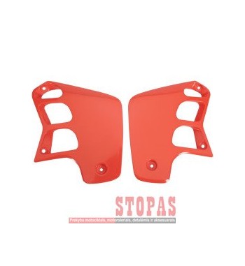 UFO RADIATOR COVERS HONDA CR125/250 CR-ORANGE