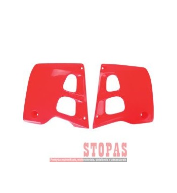 UFO RADIATOR COVERS HONDA CR125/250 CR-RED