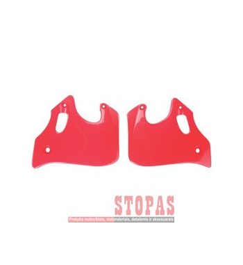 UFO RADIATOR COVERS HONDA CR125/250 CR-RED