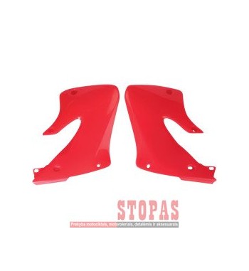UFO RADIATOR COVERS HONDA CR125/250 CR-RED