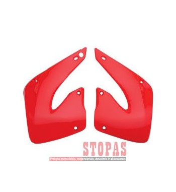 UFO RADIATOR COVERS HONDA CR125/250 CRF-RED