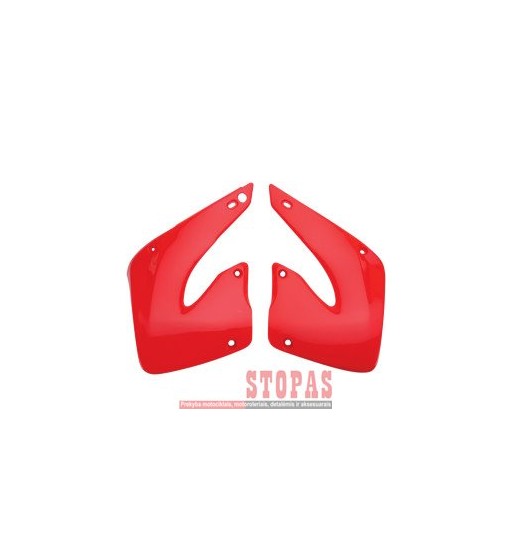 UFO RADIATOR COVERS HONDA CR125/250 CRF-RED