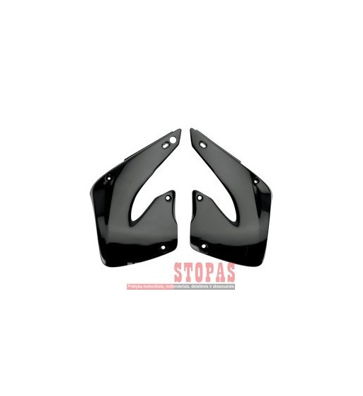 UFO RADIATOR COVERS HONDA CR125/250 BLACK