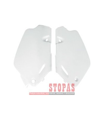 UFO SIDE PANELS HONDA CR80 WHITE