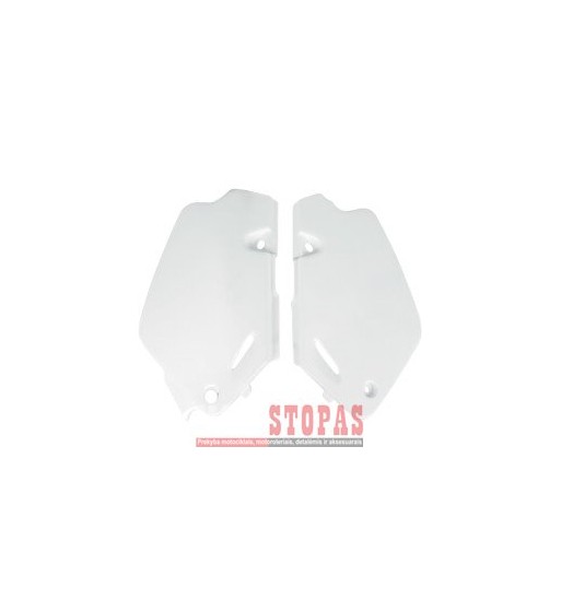 UFO SIDE PANELS HONDA CR80 WHITE