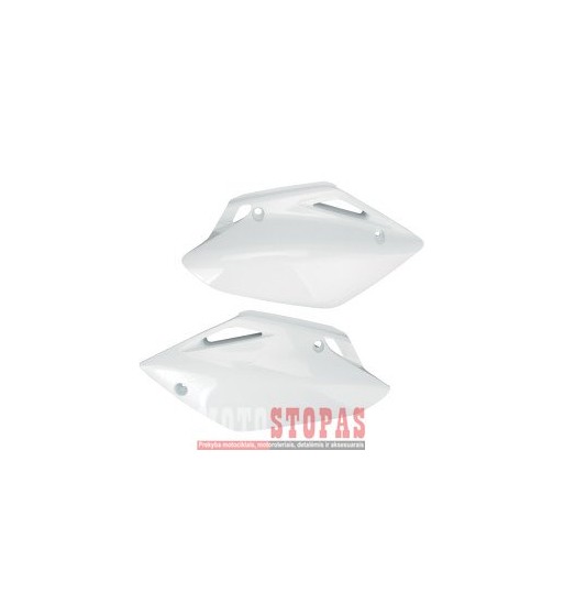 UFO SIDE PANELS HONDA CRF150R WHITE
