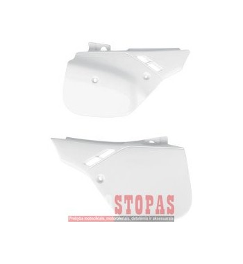 UFO SIDE PANELS HONDA CR125/250/500 WHITE