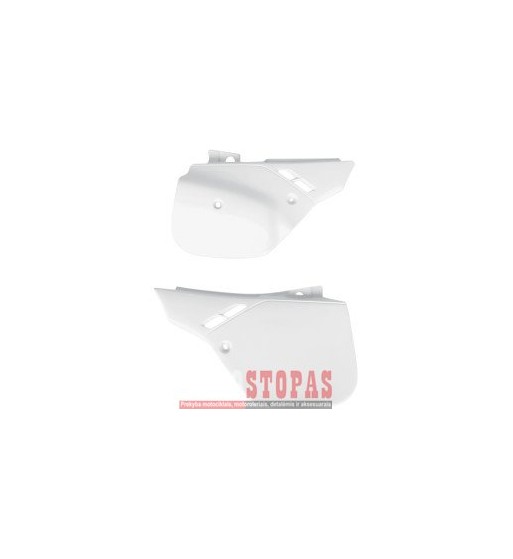 UFO SIDE PANELS HONDA CR125/250/500 WHITE