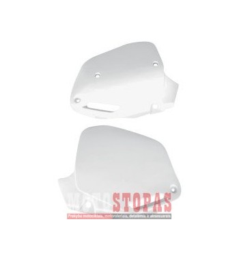 UFO SIDE PANELS HONDA CR125/250/500 WHITE