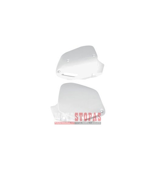 UFO SIDE PANELS HONDA CR125/250/500 WHITE