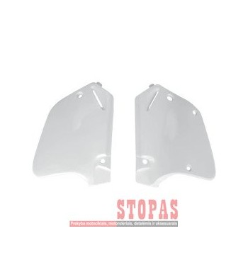 UFO SIDE PANELS HONDA CR125/250 WHITE