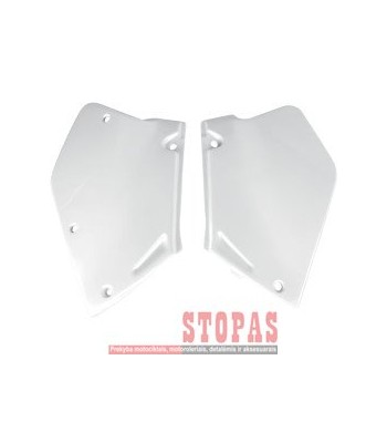 UFO SIDE PANELS HONDA CR125/250 WHITE