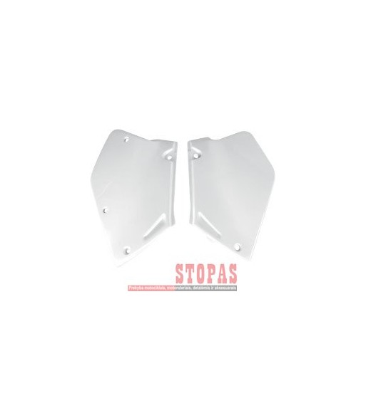 UFO SIDE PANELS HONDA CR125/250 WHITE