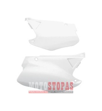 UFO SIDE PANELS HONDA CR125/250 WHITE