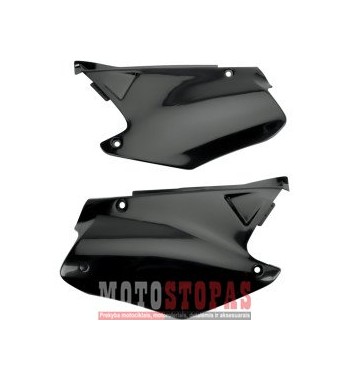 UFO SIDE PANELS HONDA CR125/250 BLACK