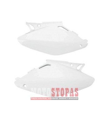 UFO SIDE PANELS HONDA CR125/250 WHITE