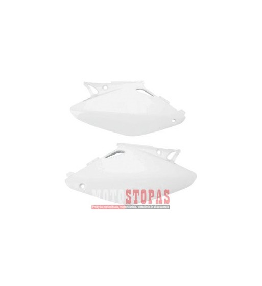UFO SIDE PANELS HONDA CR125/250 WHITE