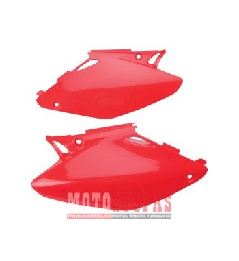 UFO SIDE PANELS HONDA CR125/250 CRF-RED