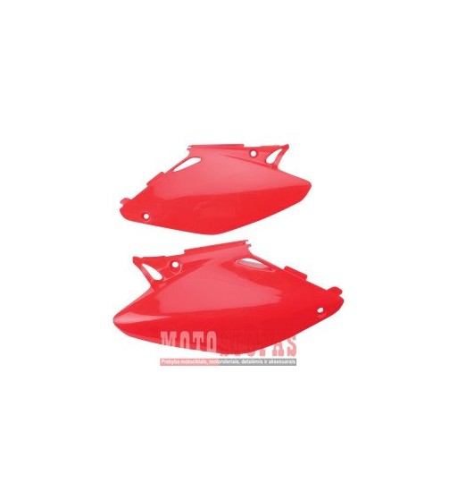 UFO SIDE PANELS HONDA CR125/250 CRF-RED