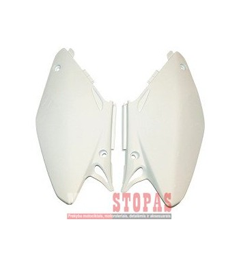 UFO SIDE PANELS HONDA CR125/250 WHITE