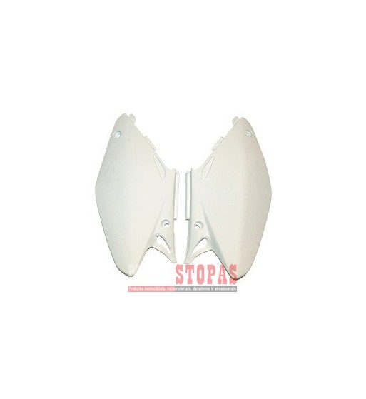 UFO SIDE PANELS HONDA CR125/250 WHITE