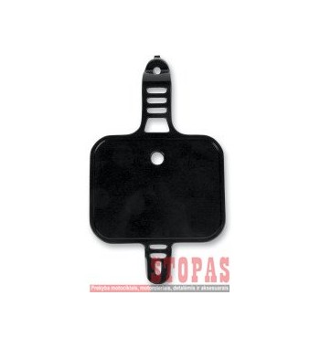 UFO FRONT NUMBER PLATE HONDA CRF50 BLACK