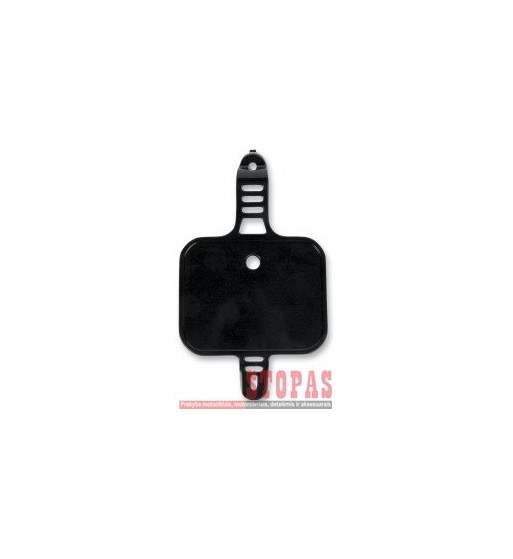 UFO FRONT NUMBER PLATE HONDA CRF50 BLACK