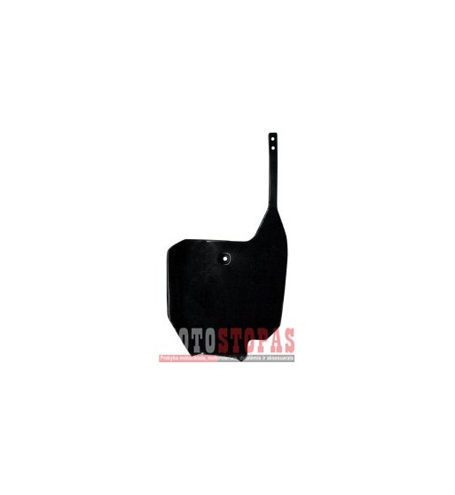 UFO FRONT NUMBER PLATE HONDA CR80/85 BLACK