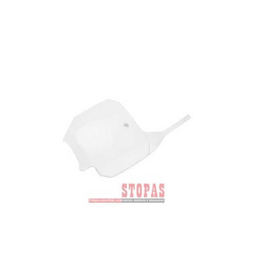 UFO FRONT NUMBER PLATE HONDA CRF150R WHITE