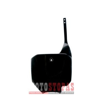 UFO FRONT NUMBER PLATE HONDA CRF150R BLACK