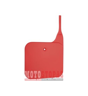 UFO FRONT NUMBER PLATE HONDA CR125/250/500 UFO-RED