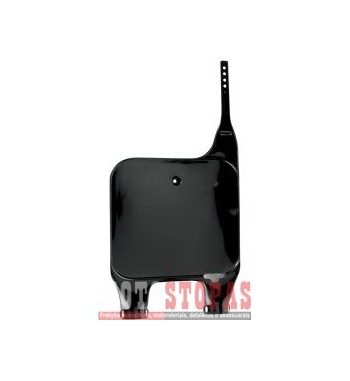 UFO FRONT NUMBER PLATE HONDA CR125/250/500 BLACK