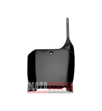 UFO FRONT NUMBER PLATE HONDA CR125/250/CRF450 BLACK