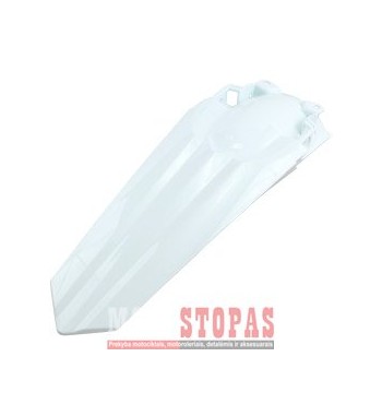 UFA REAR FENDER HONDA CRF450R/RX WHITE