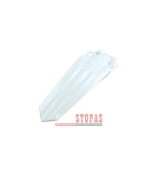 UFA REAR FENDER HONDA CRF450R/RX WHITE